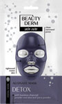 Beauty Derm čierna alginátová maska na tvár Detox 20 g