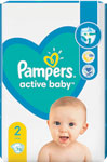 Pampers Active baby detské plienky veľkosť 2 76 ks - Teta drogérie eshop