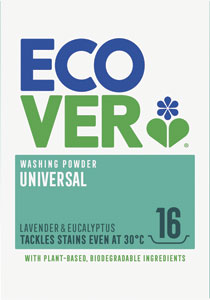 Ecover prací prášok univerzálny 1,2 kg/16 PD