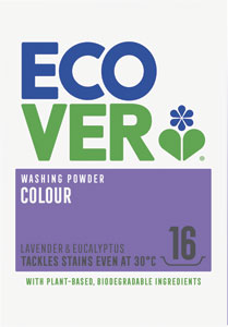 Ecover prací prášok na farebnú bielizeň 1,2 kg/16 PD