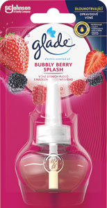 Glade elektrický osviežovač vzduchu Bubbly Berry Splash náhradná náplň 20 ml