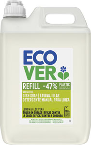 Ecover prostriedok na umývanie riadu citrón & limetka 5 litrov