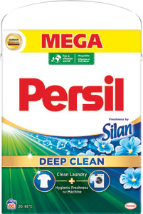 Persil prací prášok Deep Clean Freshness by Silan Box 80 praní