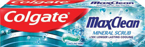 Colgate zubná pasta Max Clean Mineral Scrub 75 ml