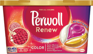 Perwoll pracie kapsuly Renew & Care Caps Color 21 praní