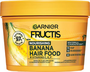 Garnier Fructis maska Hair Food Banana vyživujúca na suché vlasy 400 ml