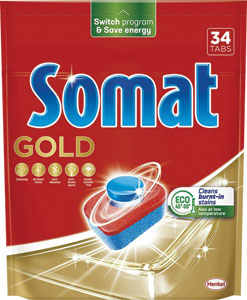 Somat Gold tablety do umývačky riadu 34 ks