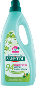 Sanytol dezinfekcia 94% rastlinného pôvodu podlahy plochy 1 l