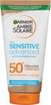 Garnier Ambre Solaire opaľovacie mlieko Sensitive Advanced SPF 50+ 175 ml - Teta drogérie eshop