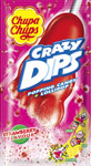 Chupa Chups Crazy dips Jahoda 14 g - Teta drogérie eshop