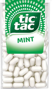 Tic-tac Mint  49 g, 100 ks