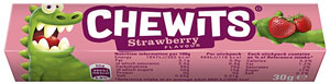 Chewits s príchuťou Jahoda 30 g