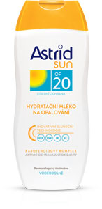 Astrid Sun hydratačné mlieko na opalovanie OF 20 200 ml