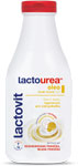 Lactovit Lactourea oleo sprchový gél 500 ml - Nature Box sprchovací gél Cherry Oil 385 ml  | Teta drogérie eshop