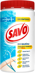 Savo bazén chlórové tablety MAXI 3v1 1,2 kg