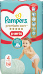 Pampers Premium Pants plienkové nohavičky veľkosť 4 58 ks 9-15 kg