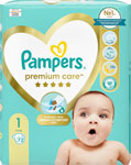 Pampers Premium detské plienky veľkosť 1 72 ks 2-5 kg - Teta drogérie eshop