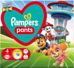 Pampers Pants plienkové nohavičky Paw Patrol veľkosť 4 72 ks 9-15 kg - Teta drogérie eshop