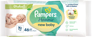 Pampers Wipes vlhčené utierky Harmonie New baby 46 ks