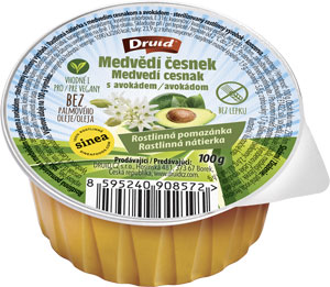 Druid vegetariánska pomazánka medvedí cesnak s avokádom 100 g