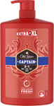Old Spice sprchovací gél a šampón Captain 1 l - Teta drogérie eshop