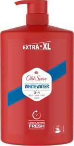 Old Spice sprchovací gél a šampón Whitewater 1 l