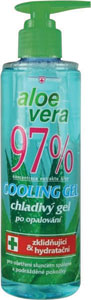 Vivapharm chladivý gél po opaľovaní Aloe vera 97 % 250 ml