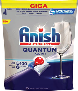 Finish Quantum All in 1 kapsuly do umývačky riadu 100 ks