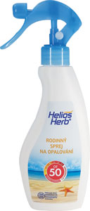 Helios Herb spray na opaľovanie OF 50 300 ml