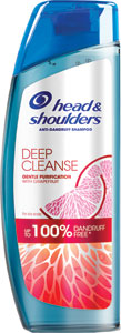 Head & Shoulders šampón Deep Cleanse Gentle Purification 300 ml