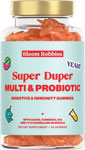 Bloom Robbins gumíky jednorožce Super Duper MULTI & PROBIOTIC 60 ks - Teta drogérie eshop