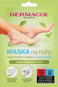 Dermacol regeneračná maska na nohy v ponožkách