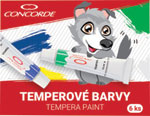 Concorde temperové farby A65328 12 ml 6 ks - Teta drogérie eshop