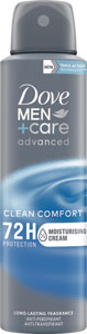 Dove Men Advanced antiperspirant sprej Clean Comfort 150 ml