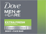 Dove for Men Extra Fresh tuhé mydlo 90 g - Teta drogérie eshop