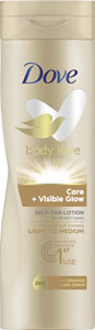 Dove telové mlieko Care&Visible Glow Fair-Medium 250 ml