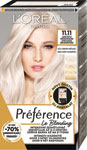 L'Oréal Paris Preférence farba na vlasy Le Blonding Ultra 11.11 svetlá studená krišťáľová blond - Teta drogérie eshop