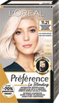 L'Oréal Paris Preférence farba na vlasy Le Blonding Ultra 11.21 svetlá studená perleťová blond