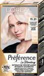 L'Oréal Paris Preférence farba na vlasy Le Blonding 11.21 Ultra svetlá studená perleťová blond