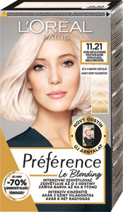 L'Oréal Paris Preférence farba na vlasy Le Blonding Ultra 11.21 svetlá studená perleťová blond
