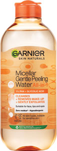 Garnier Skin Naturals micelárna voda s peelingovým efektom All In One 400 ml