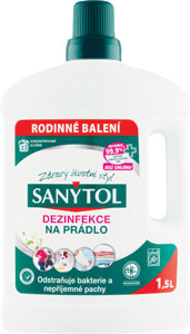 Sanytol dezinfencia na bielizeň s vôňou bielych kvetov 1,5 l