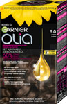 Garnier Olia permanentná farba na vlasy 5.0 Hnedá, 60+60+54 ml - Teta drogérie eshop