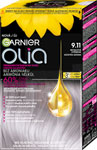 Garnier Olia permanentná farba na vlasy 9.11 Metalická strieborná, 60+60+54 ml - Teta drogérie eshop