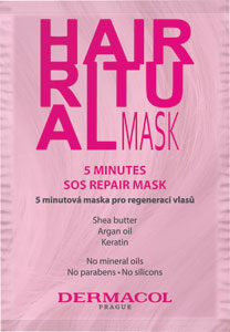 Dermacol Hair Ritual 5 minútová maska pre regeneráciu 15 ml