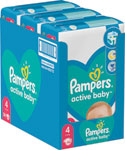 Pampers Active baby detské plienky veľkosť 4 46 ks - Teta drogérie eshop