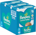 Pampers Active baby detské plienky veľkosť 5 38 ks - Teta drogérie eshop