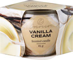 Emocio vonná sviečka Sklo Dekor Vanilla Cream 85 g - Teta drogérie eshop