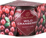 Emocio vonná sviečka Sklo Dekor Cranberry 85 g
