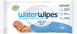 WaterWipes vlhčené obrúsky bez obsahu plastov 60 ks